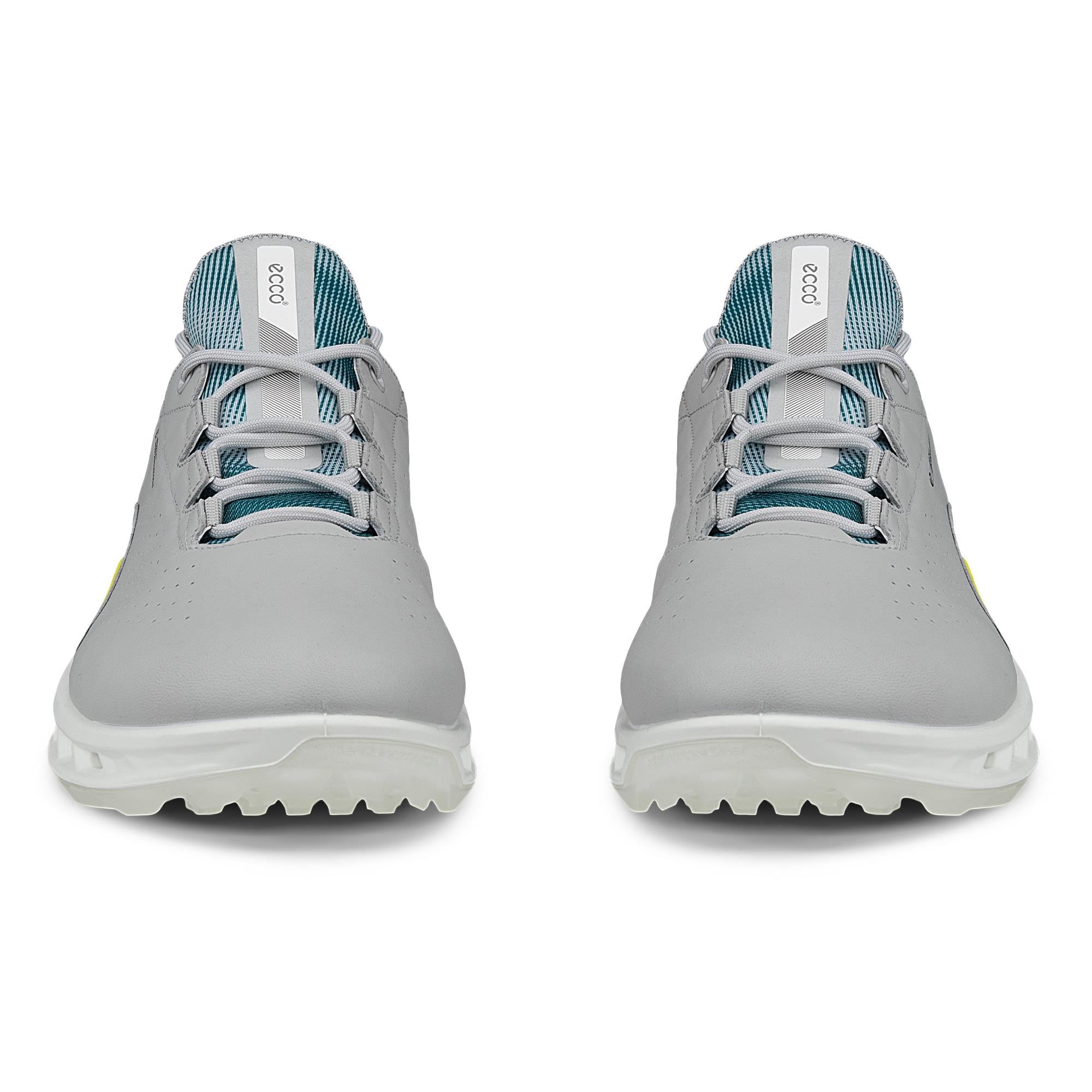 Ecco Biom C4 Gore-Tex Mens Golf Shoe Concrete/Bay Green